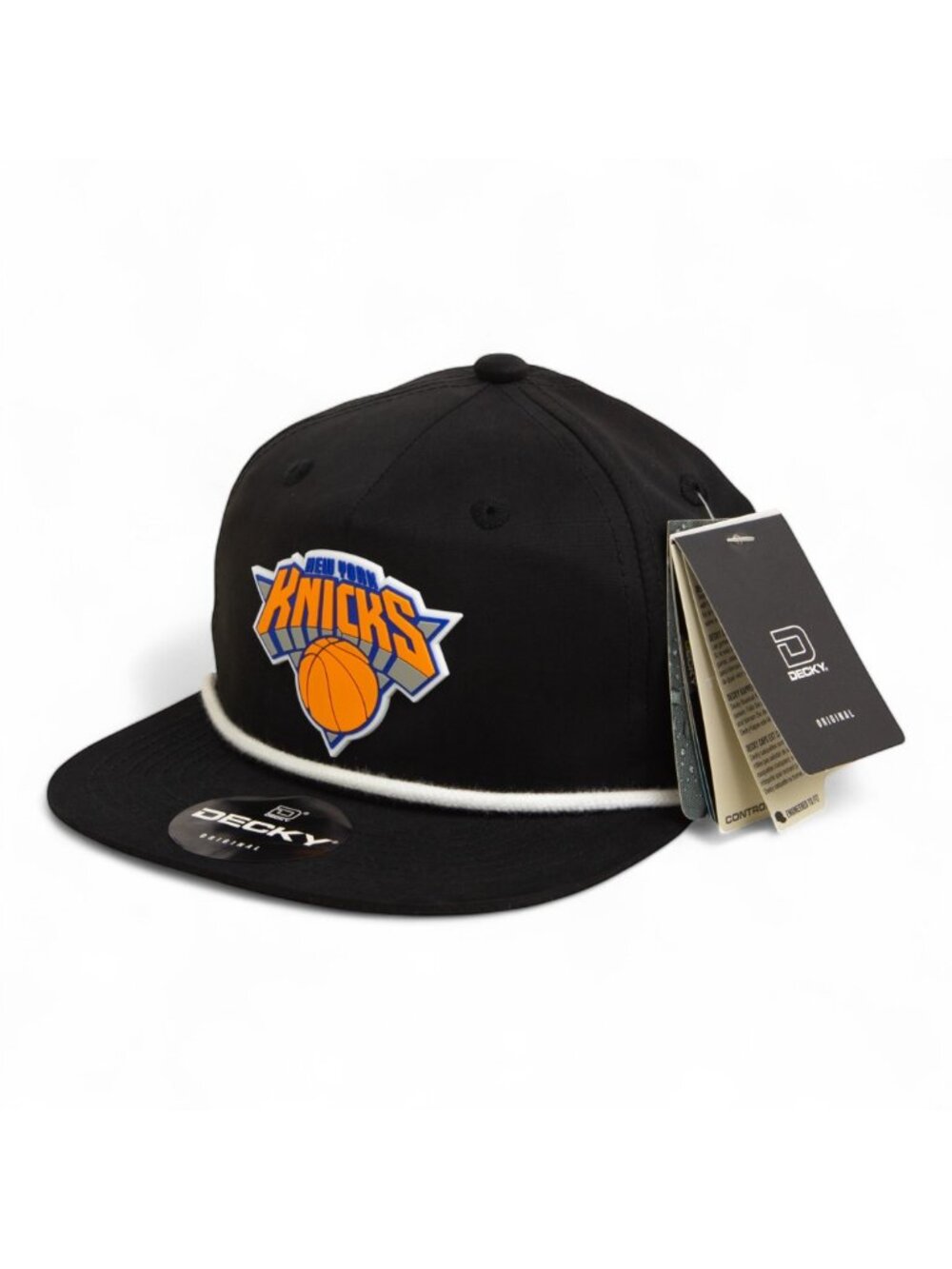 New York Knicks 3D Classic Rope Hat- Black/ White - Picture 1 of 3